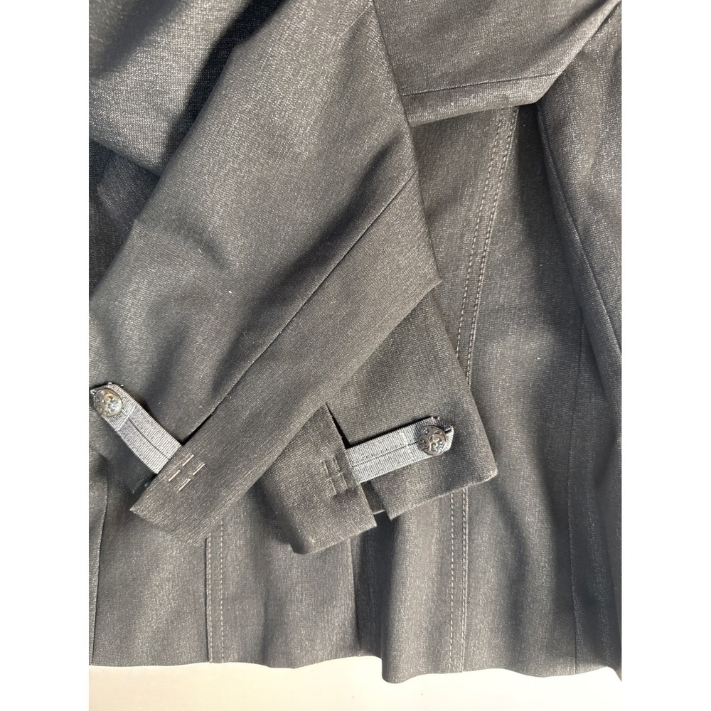 Tristan Dress Suit Set, Sleeveless Sheath Dress 4, Gray, Blazer, Formal Career - Picture 15 of 16